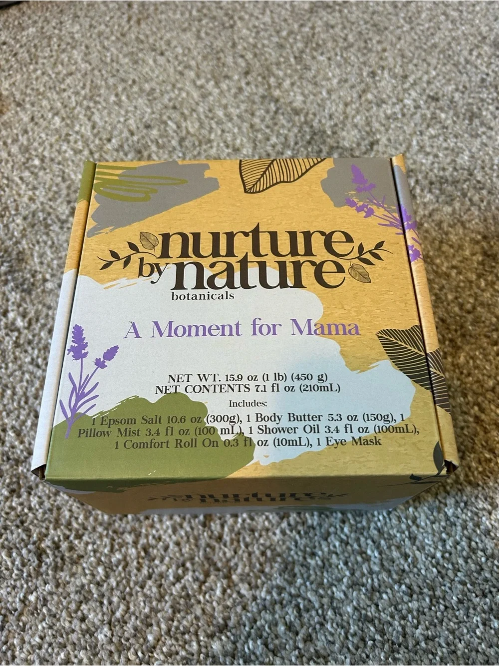 Nurture by Nature Lavender & Bergamot Women’s Skincare Gift Set NEW